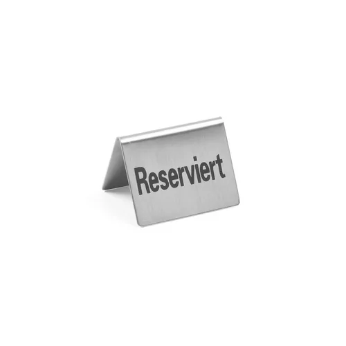 Table sign Reserved