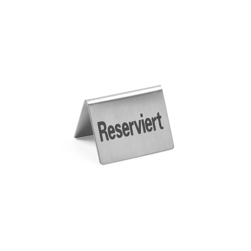 Tafelstandaard Gereserveerd