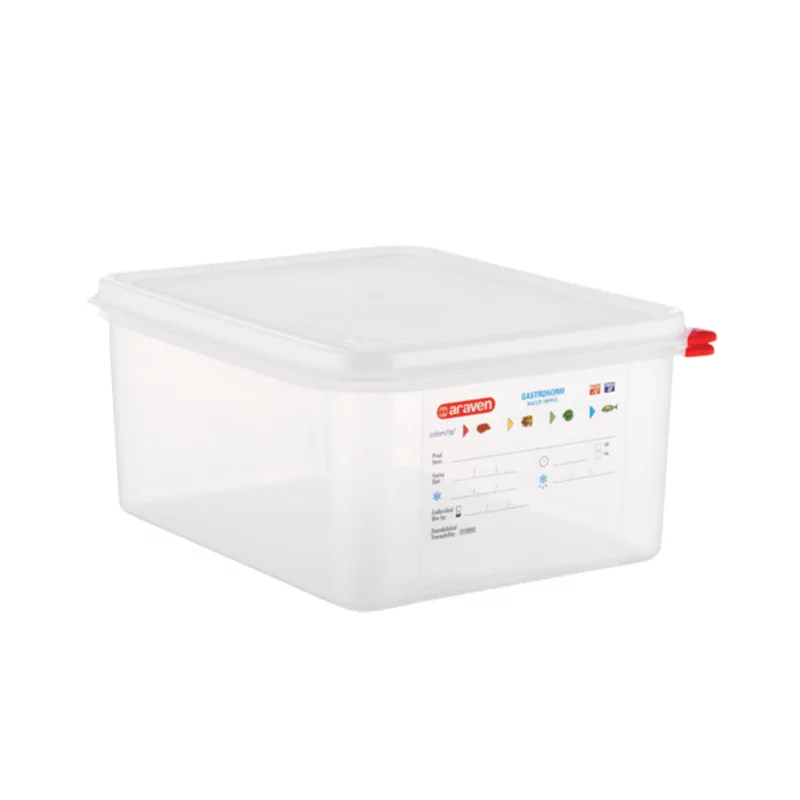 Araven voedseldozen gastronorm 1/9 H100mm 1L