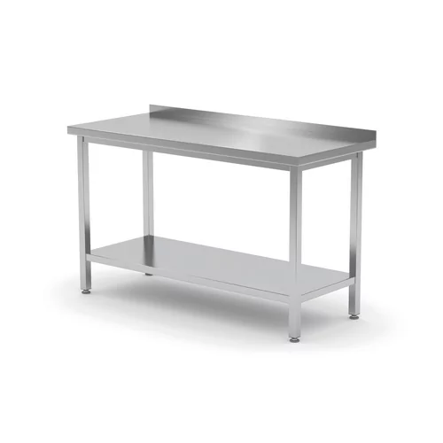 Wandtafel met plank – geschroefd, diepte 600 mm