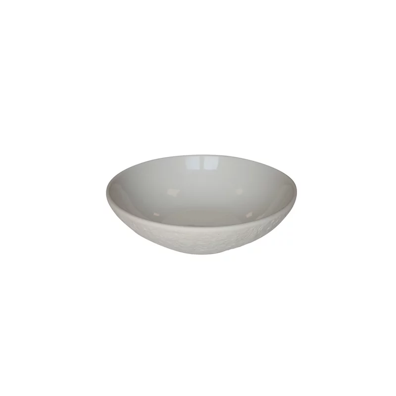 Chalk deep coupe plate 21 x 6 cm