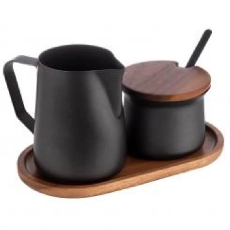 Melkpotje 350ml + suikerpotje set L190xB100xH105mm