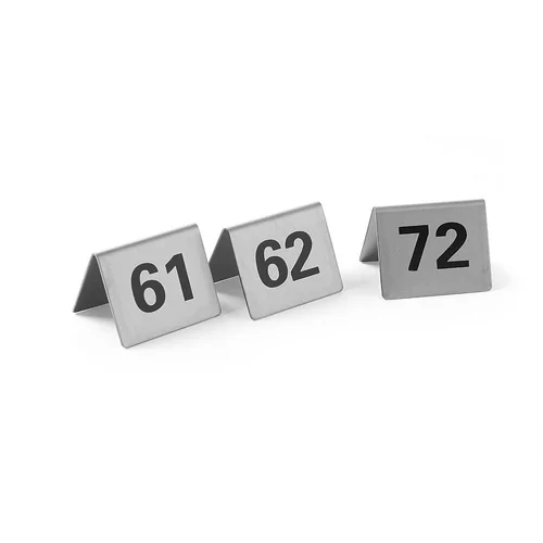 Tablestand numbers