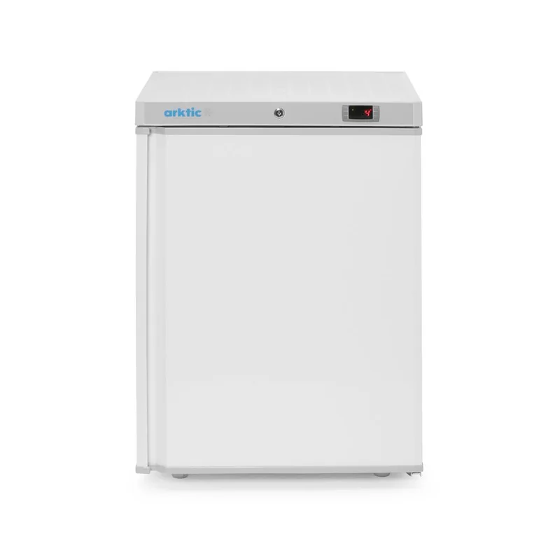 Budget Line cooling cabinet in a white painted steel casing