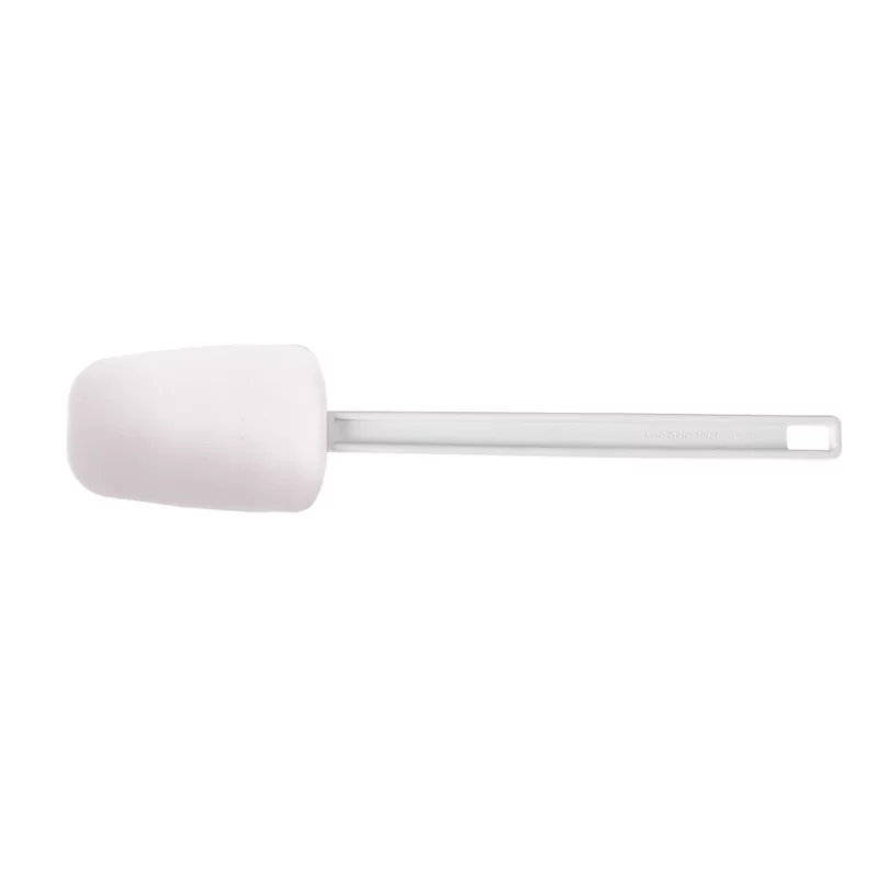 Scraper spoon shaped