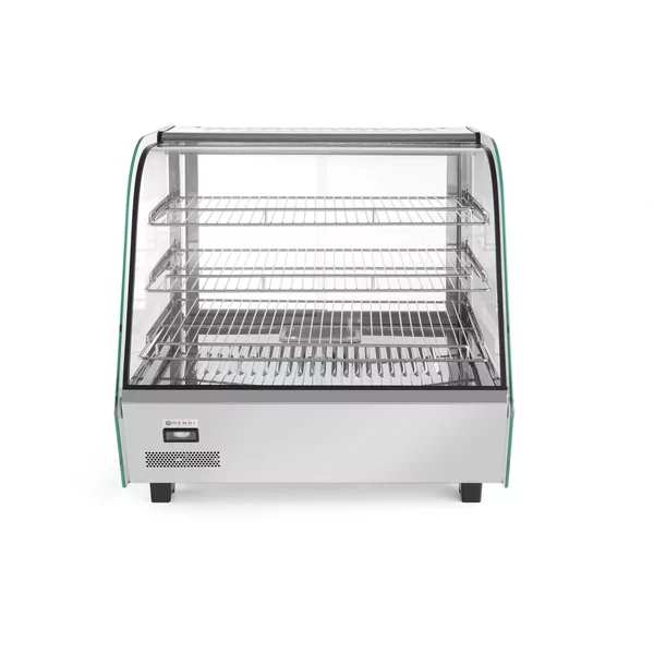 Vitrine de table chauffante