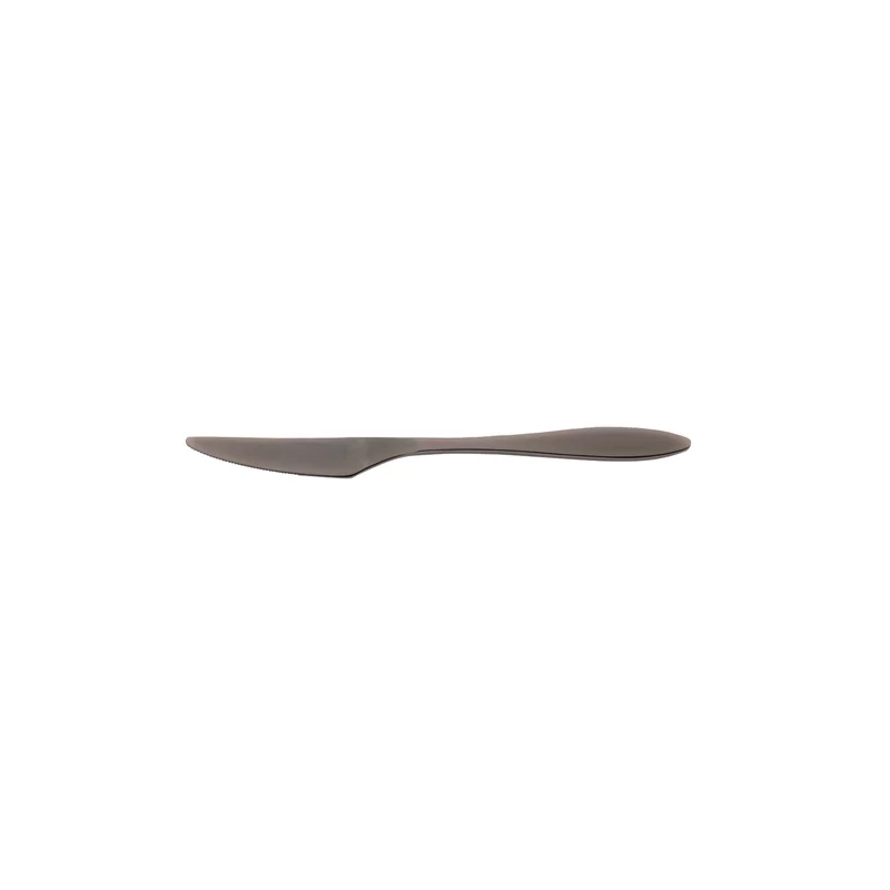 Gioia PVD Gun Metal 18/10 dessert knife 19,8 cm
