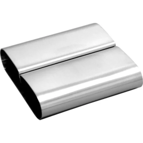 Kaarthouder inox L80xB80xH20mm