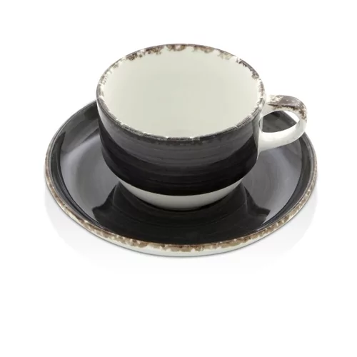 Gural Ent antracite tasse et soustasse 170ml