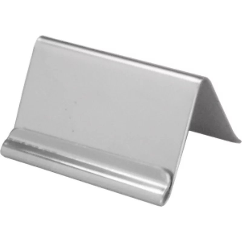 Porte carte inox 58x50mm