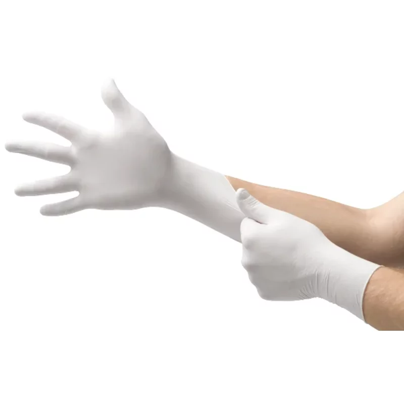 Gants jetable nitril blanc t30 100p