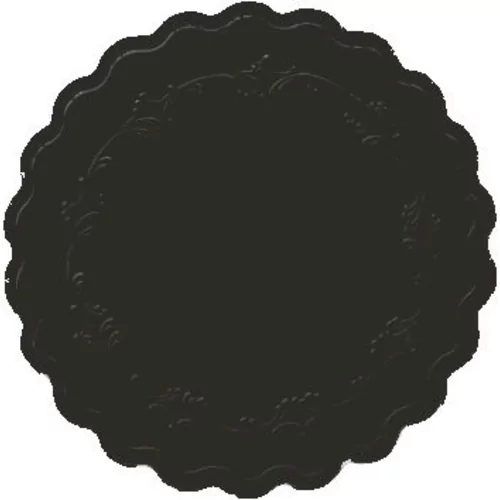 Coaster m-ply 9cm romance black 2000p