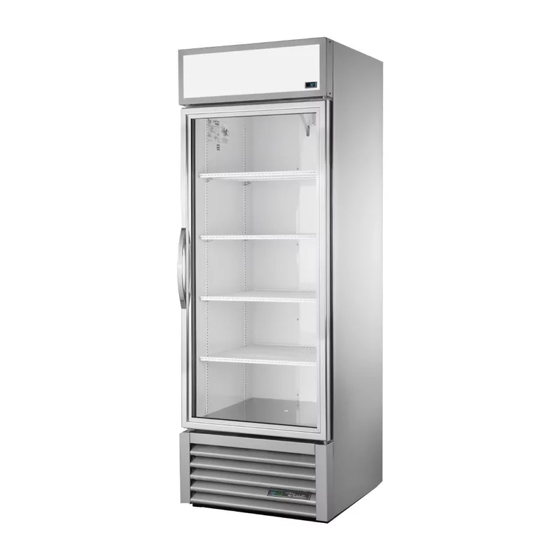 Vitrine réfrigérée négative libre service 1 porte True GDM-23F-HC-TSL01 ALU