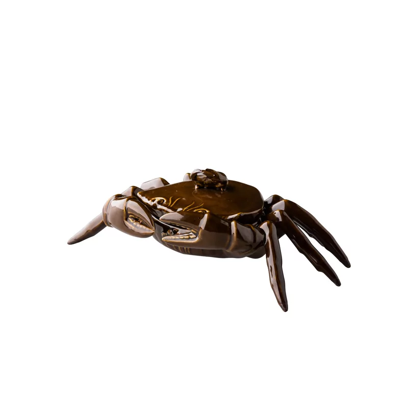 Crab with lid 26 x 17 cm