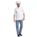 Veste de cuisine mixte Chaud Devant Monza manches courtes blanche XS