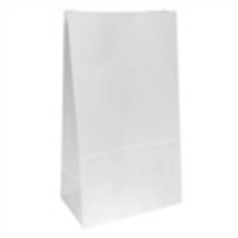 Sac en papier blanc 25+15x43.5cm 250p