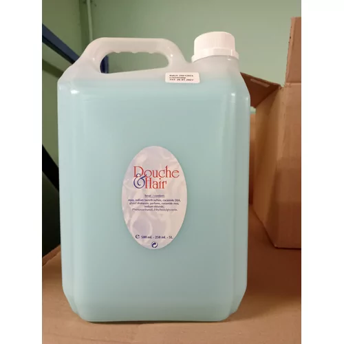 Douche & hair blauw 5l