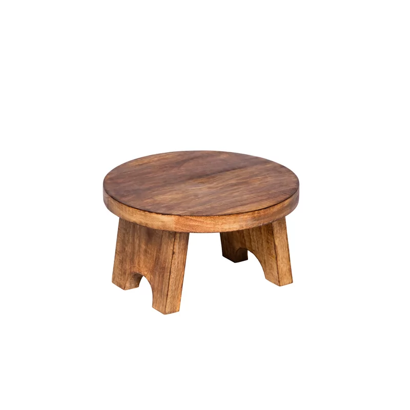 Buffet raiser mangowood Ø30x17 cm