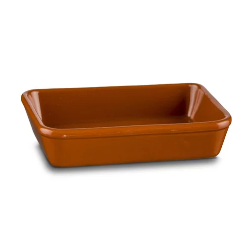 Plat pour lasagne brun L190xB140mm 540ml