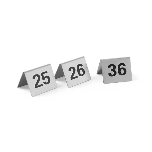 Tablestand numbers