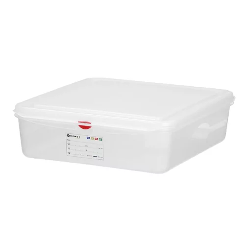 Bac gastronorme GN 1/1, polypropylène