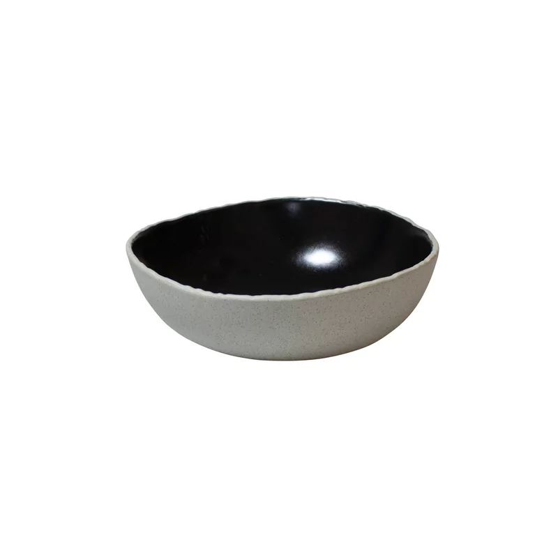 Natura schaal zwart 17 cm