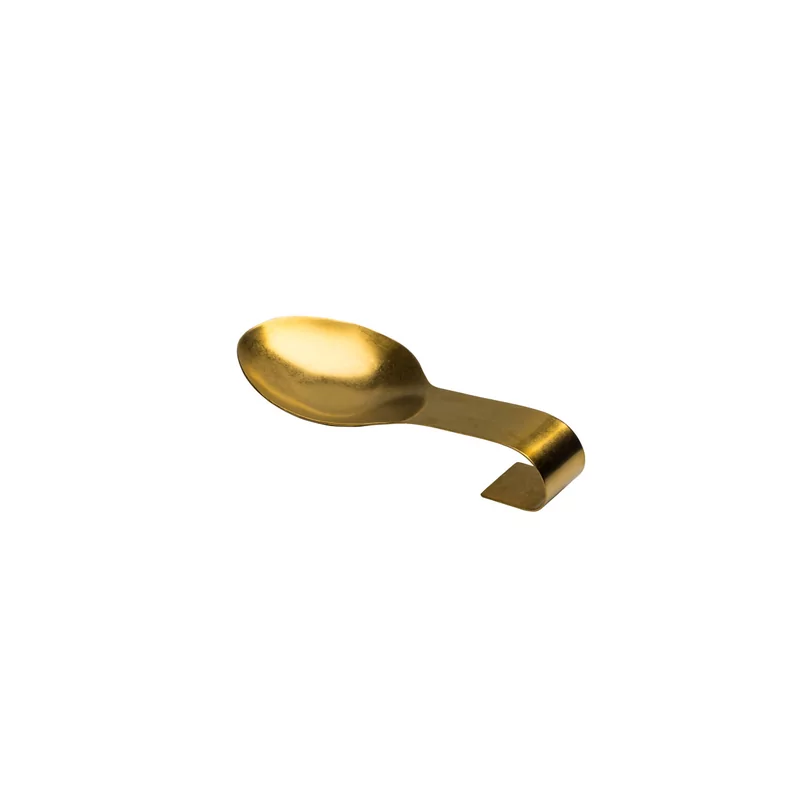 Stainless. st. buffet spoon vintage gold