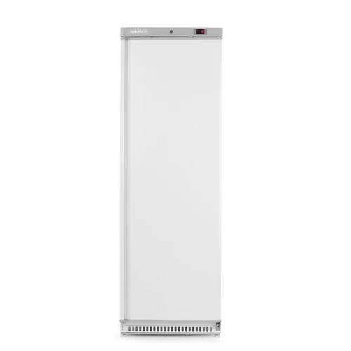 Cooling cabinet in white painted steel housing