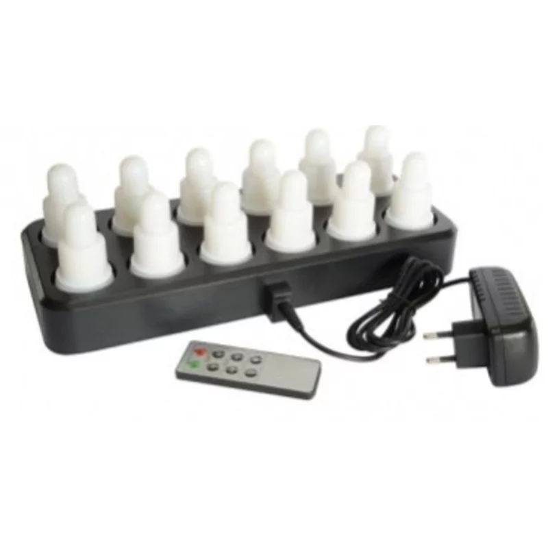 Candles led duni warm white