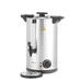 Hot drinks boiler double-walled
