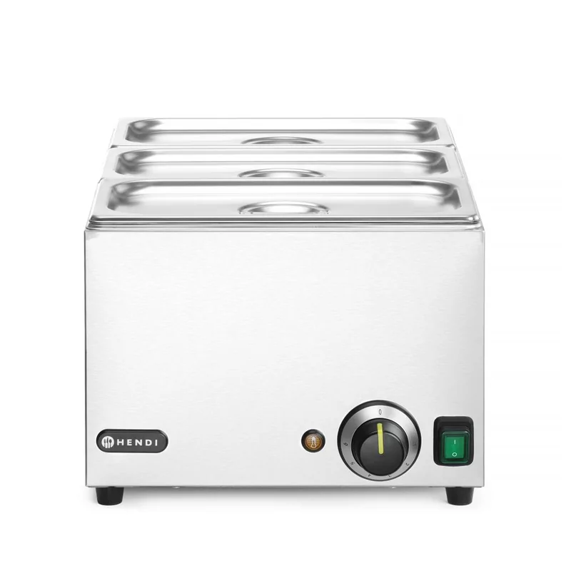Set Bain-marie Ranger + 3 x bac GN 1/3 avec couvercle