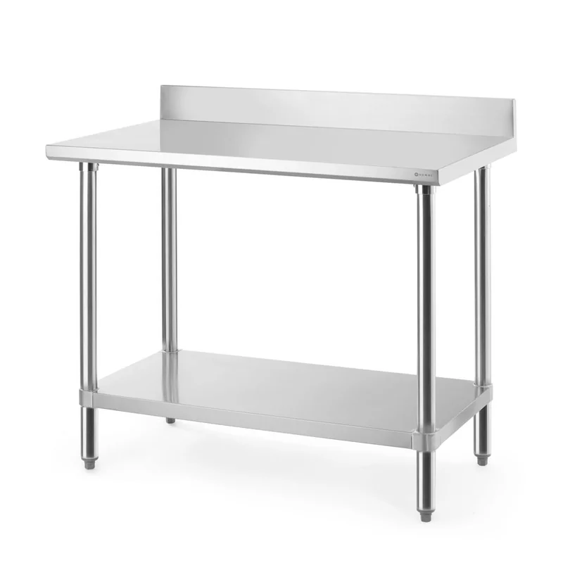 Werktafel met spatrand