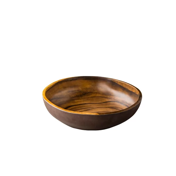 African wood ronde kom 33x33x9 cm