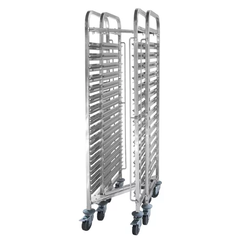 Regaalwagen compacte opslag - 15 x GN 1/1