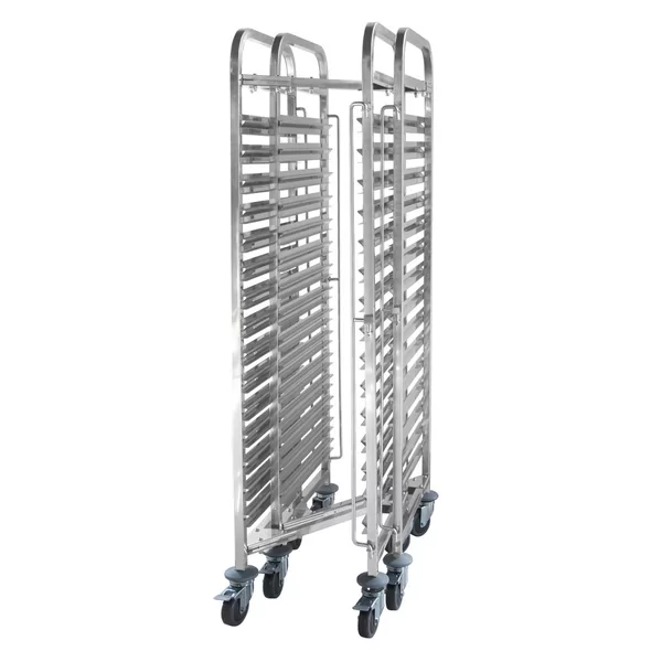 Chariot porte-plateaux emboîtable- 15 x GN 1/1