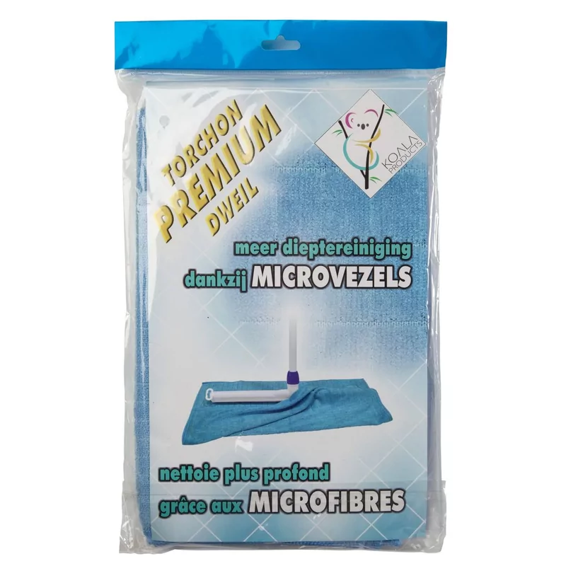 Mop microv. 55x65cm checkered bl.