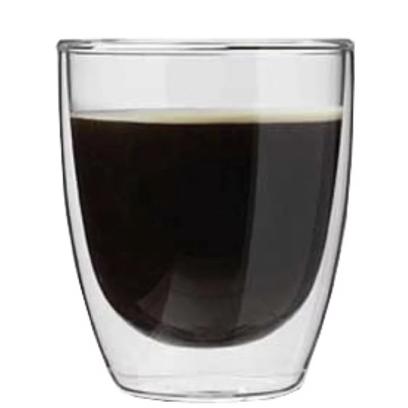 Café verre double vitrage D80xH80mm 200ml