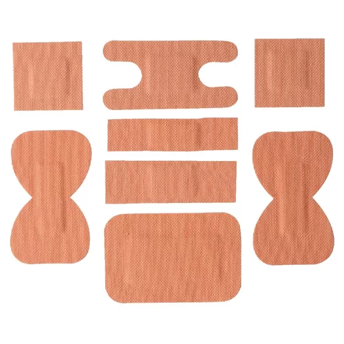 Stoffen pleisters assorti (100 stuks)