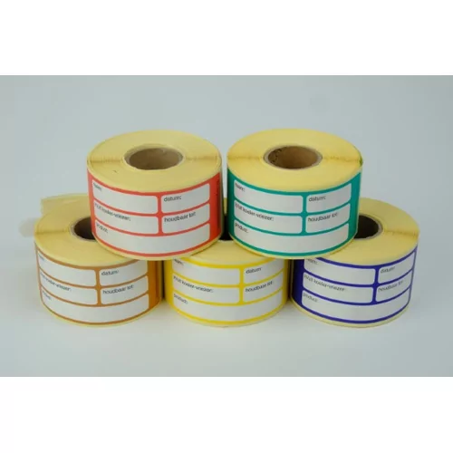 Etiquette l'alliment 250 pcs brun (viande cuite)
