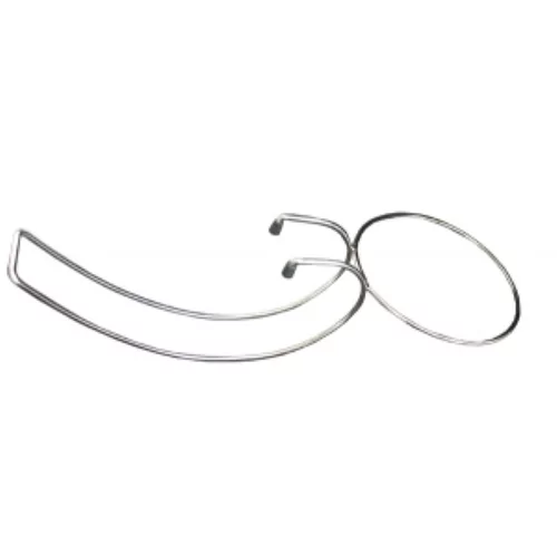 Porte-seau inox D200xL495mm