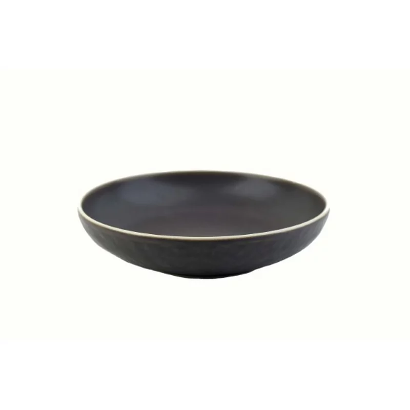 Edge Black diep bord/pastabord D270xH50mm 1000ml