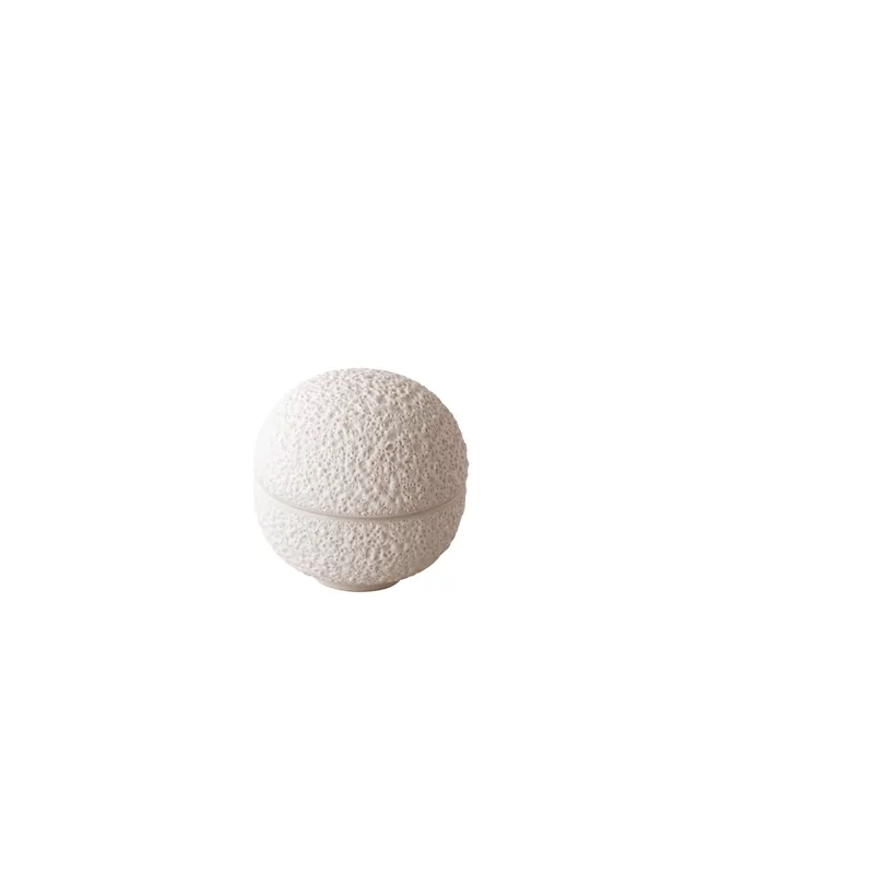 Vulcanic ball bowl white medium 7 cm