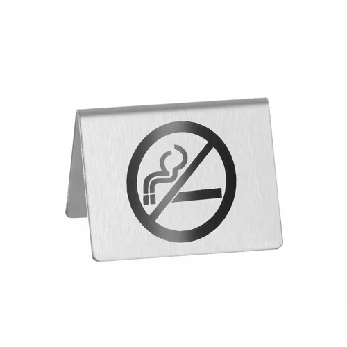 Table sign 'No smoking'