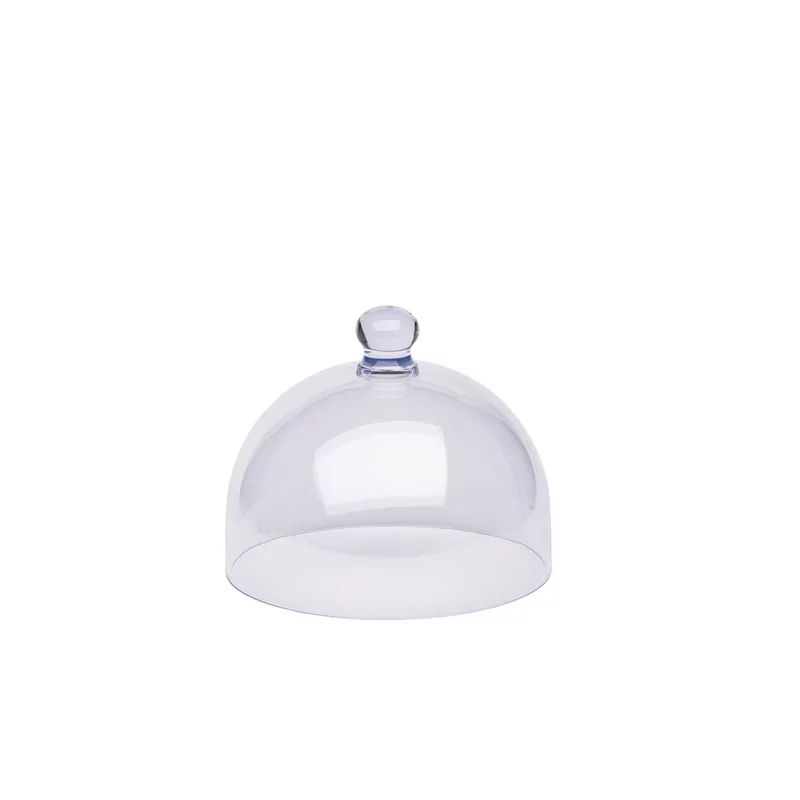 Polycarbonate deksel rond 21 x 17 cm