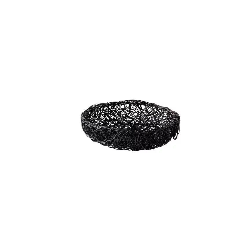 Broodmand zwart 16 x 5 cm