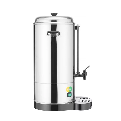 Hot drinks boiler, double-walled