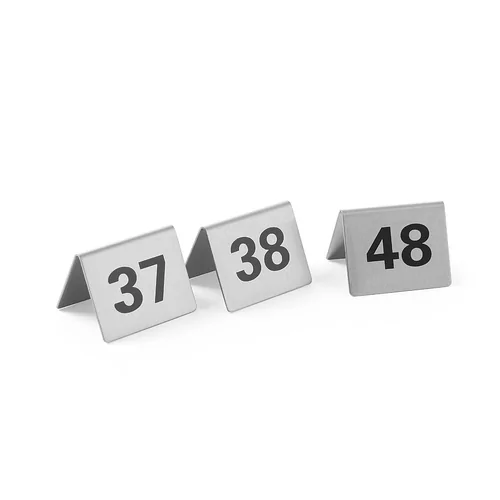 Tablestand numbers