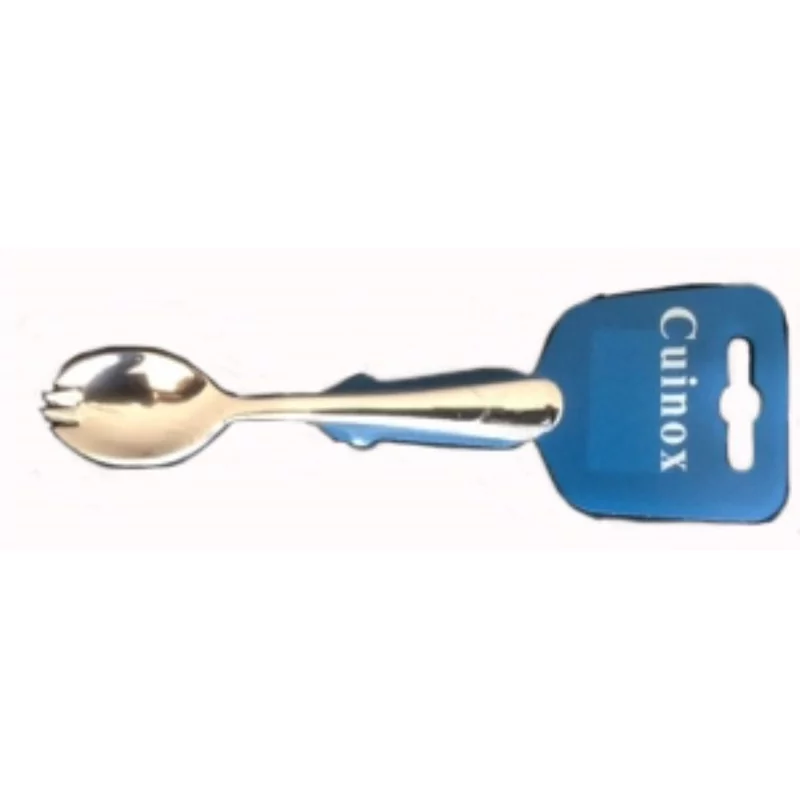 Cuillère-fourchette à bouchée 18/8 L110mm