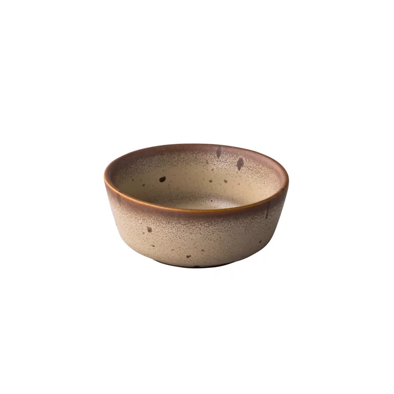 Q Authentic Stone Brown sauce bowl 8 cm
