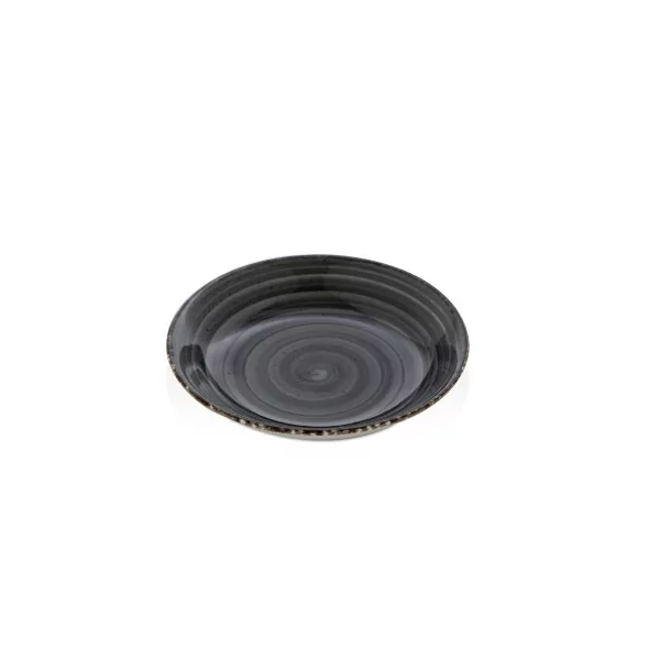 Gural Ent antracite assiette creuse D200mm